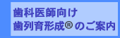 歯科医師向け歯列育形成のご案内